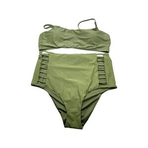 BCA By Rebecca Virtue 2 Piece Bikini, Top Is Sample Piece Bottom W/Tags‎ Size 1X